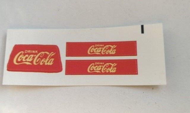 Matchbox 37A Karrier Bantam Coca Cola decal set only