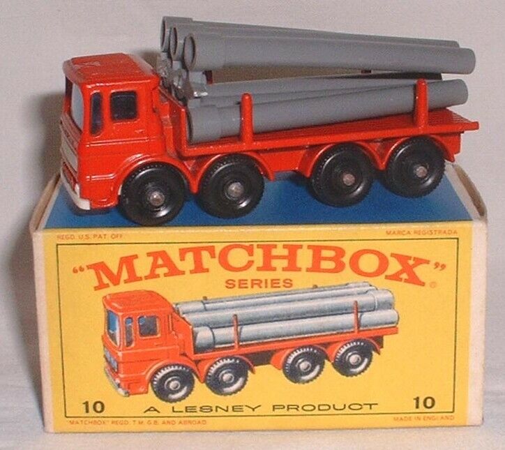 Matchbox 10 D/E  Leyland Pipe Truck replacement pipes only