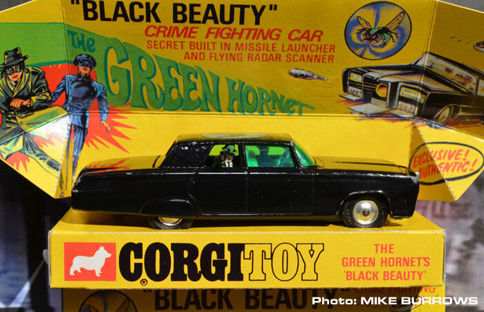 Corgi 268 Green Hornet  Black Beauty - Reproduction  Red Front Rocket