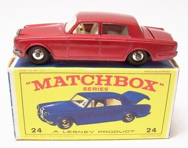 Matchbox 24 C/D Rolls Royce Silver Shadow replacement window unit