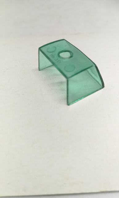 Matchbox 7C/D Refuse Truck replacement transparent green window unit