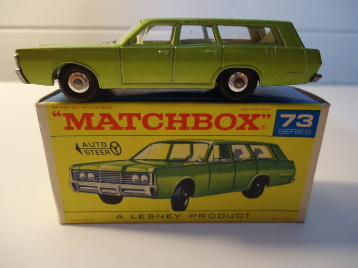 Lesney Matchbox 73 C/D Mercury Commuter reproduction window unit