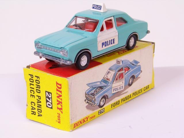 Dinky 270 Police Ford Escort paper sticker set only (pre-cut)