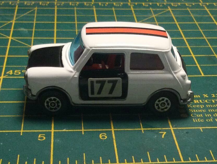 Corgi 282 Whizzwheels BMC Mini Cooper S #177 decal set only