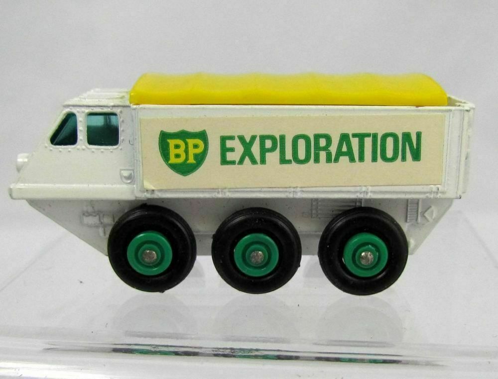 Matchbox 61b Alvis Stalwart BP Exploration decals only water slide or sticker