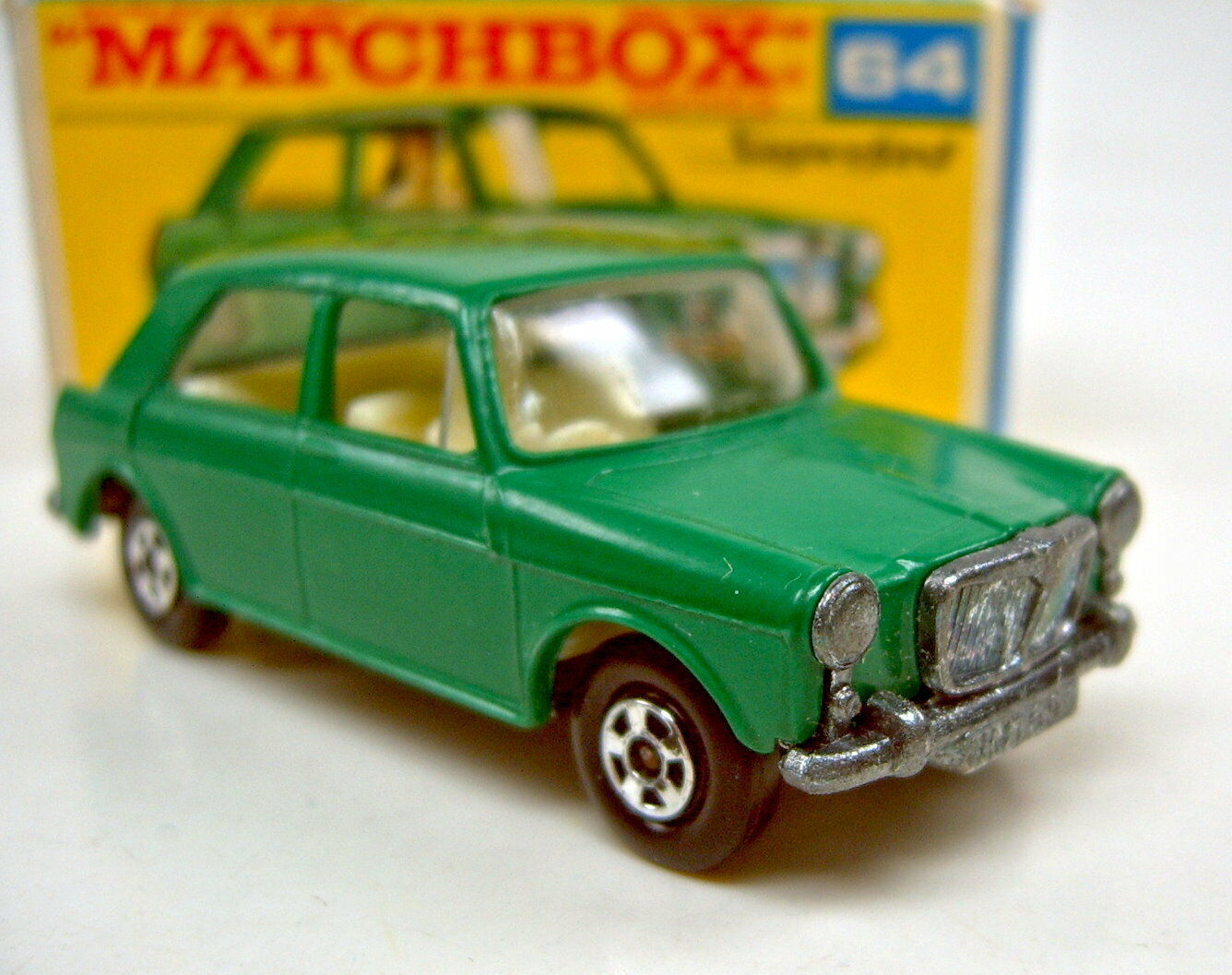 Lesney Matchbox 64 B/C MG 1100 reproduction window unit