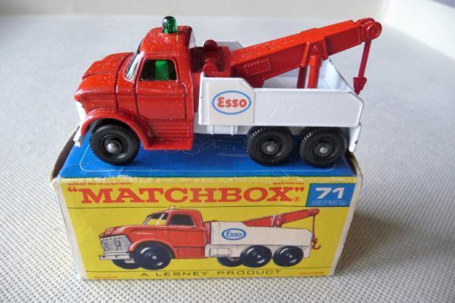 Matchbox 71c Ford Heavy Wrecker ESSO decals only