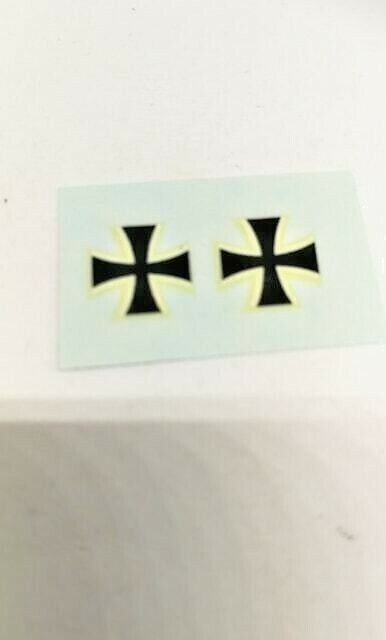 Dinky 692 Leopard Tank set of German Crosses decals only (R)