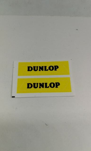 Lesney Matchbox 25A Bedford Van Dunlop decal set only