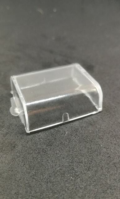 Matchbox 50 C/D Kennel Truck reproduction clear rear cover