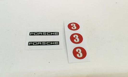 Corgi Whizzwheels 385 Porsche 917 decal set only pre-cut