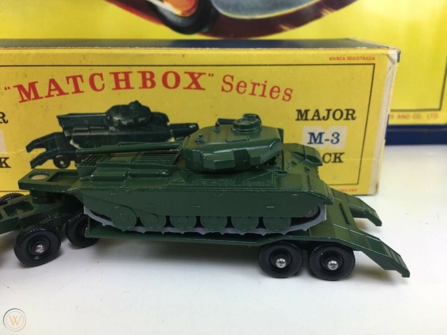 Matchbox M3 Centurion Tank reproduction turret and wheel hubs