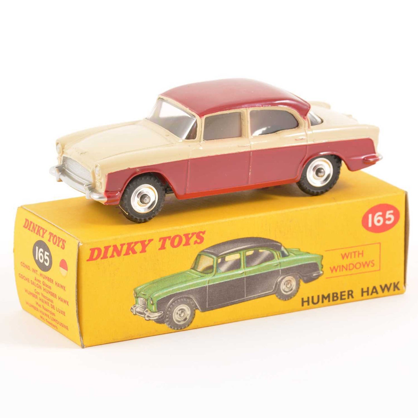 Dinky 156/256 Humber Hawk Police Car reproduction  window unit only