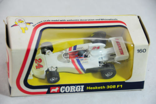 Corgi 160 Hesketh ford 308 F1 car paper sticker set only