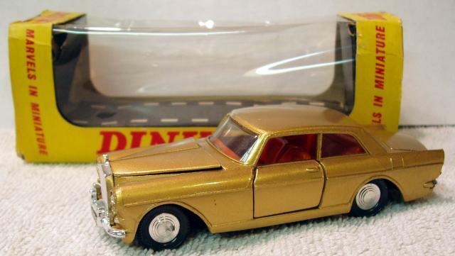 Dinky 127 Rolls Royce Silver Cloud MK3 vac formed window unit