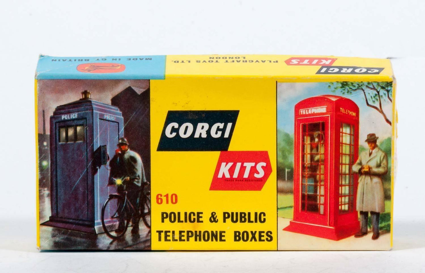 Corgi Kit 610 Police & Public phone box reproduction decal set