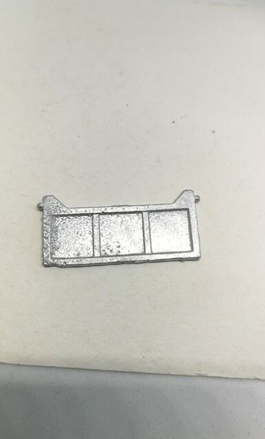 Matchbox 3B Bedford Tipper replacement tail gate cast metal