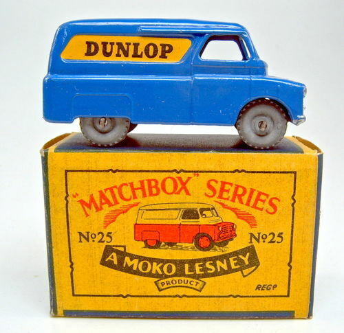 Lesney Matchbox 25A Bedford Van Dunlop decal set only