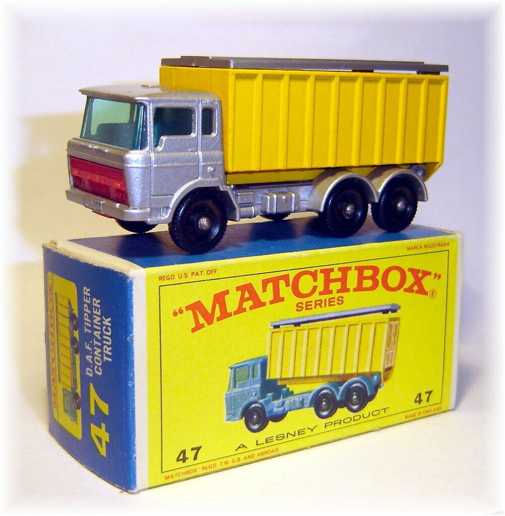 Matchbox 47 C/D DAF Tipper reproduction plastic load roof