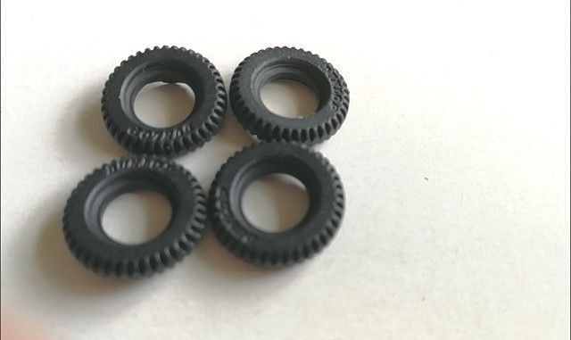 Dinky Replacement tyres12mm treaded DUNLOP french dinky small hubs DD3