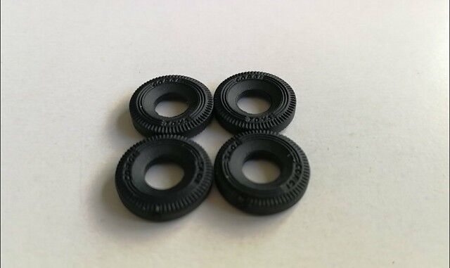 Corgi Replacement Tyres 12MM  Treaded CORGI TOYS minis etc from 67 x4 DD11