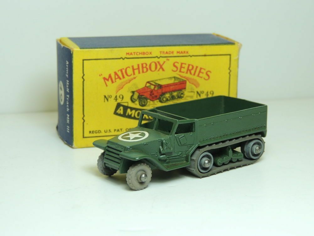 Matchbox 49A Halftrack American Star decal only (R)