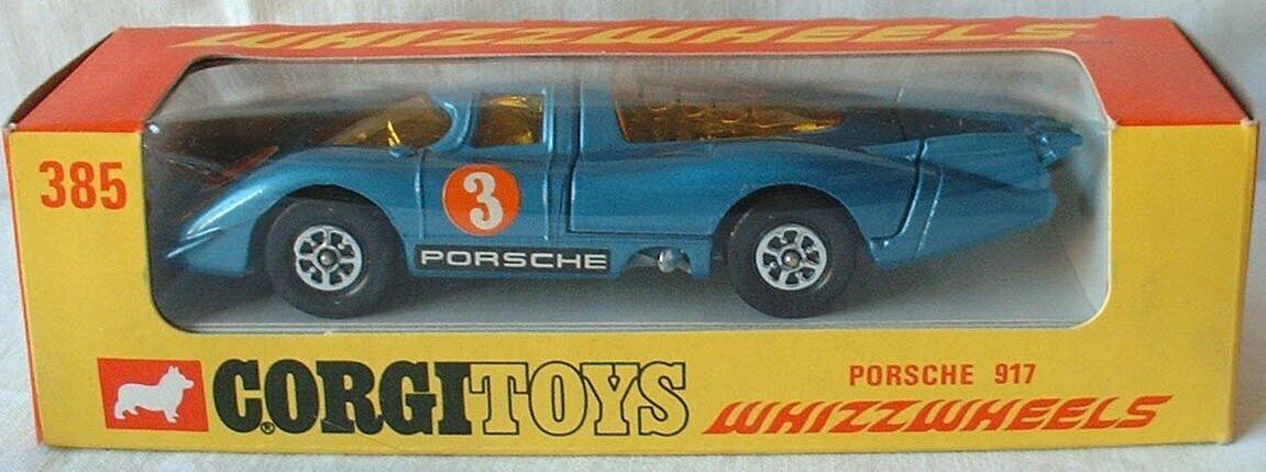 Corgi Whizzwheels 385 Porsche 917 decal set only pre-cut