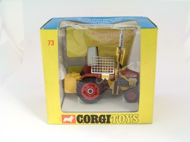 Corgi 66 69 73 Massey Ferguson Tractor replacement Grey Plastic Exhaust