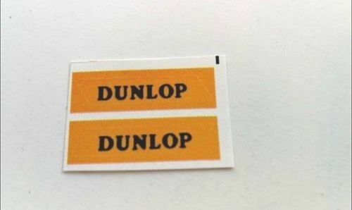 Lesney Matchbox 25A Bedford Van Dunlop decal set only