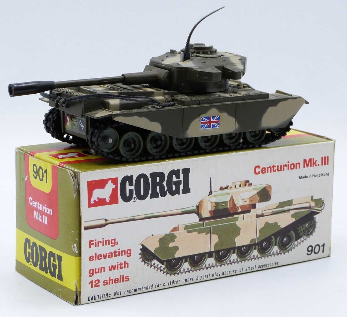 Corgi 901 Centurion Tank Set Of 6 Reproduction missiles/gun barrel end/tow ropes