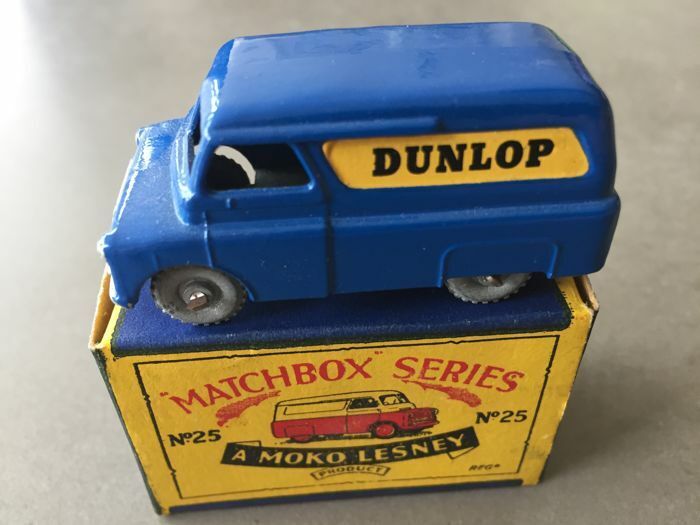 Lesney Matchbox 25A Bedford Van Dunlop decal set only