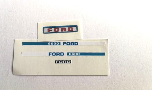 Britains Ford 6600 decal set only including roof decal