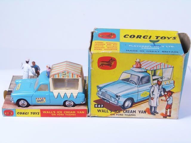 Corgi 447/474 Walls Ice Cream replacement roof panel