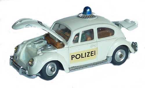 Corgi 492 A4 Volkswagen Beetle Police Car Swiss Export Version decal set only