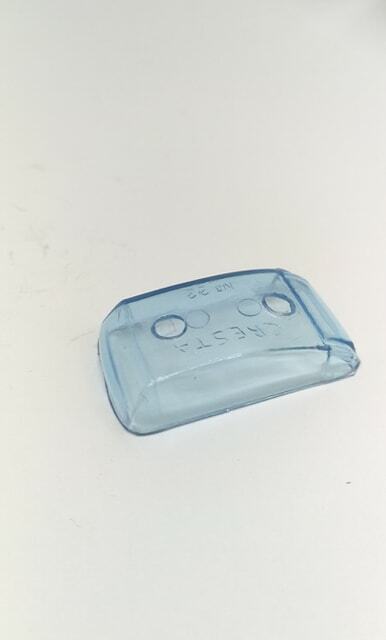 Matchbox 22 B Vauxhall Cresta PA Transparent Blue replacement window unit