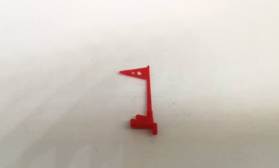 Corgi 336 007 Toyota 2000 Reproduction Red Plastic Aerial/Flag