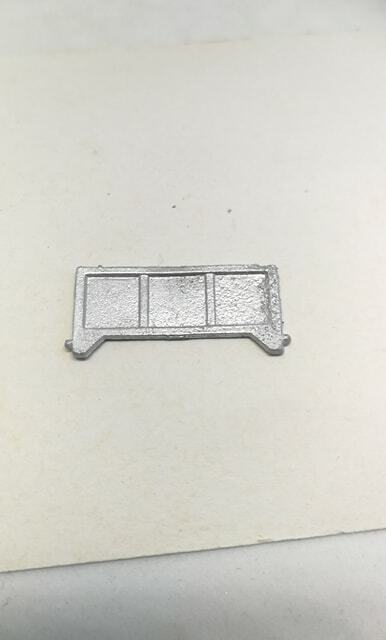 Matchbox 3B Bedford Tipper replacement tail gate cast metal