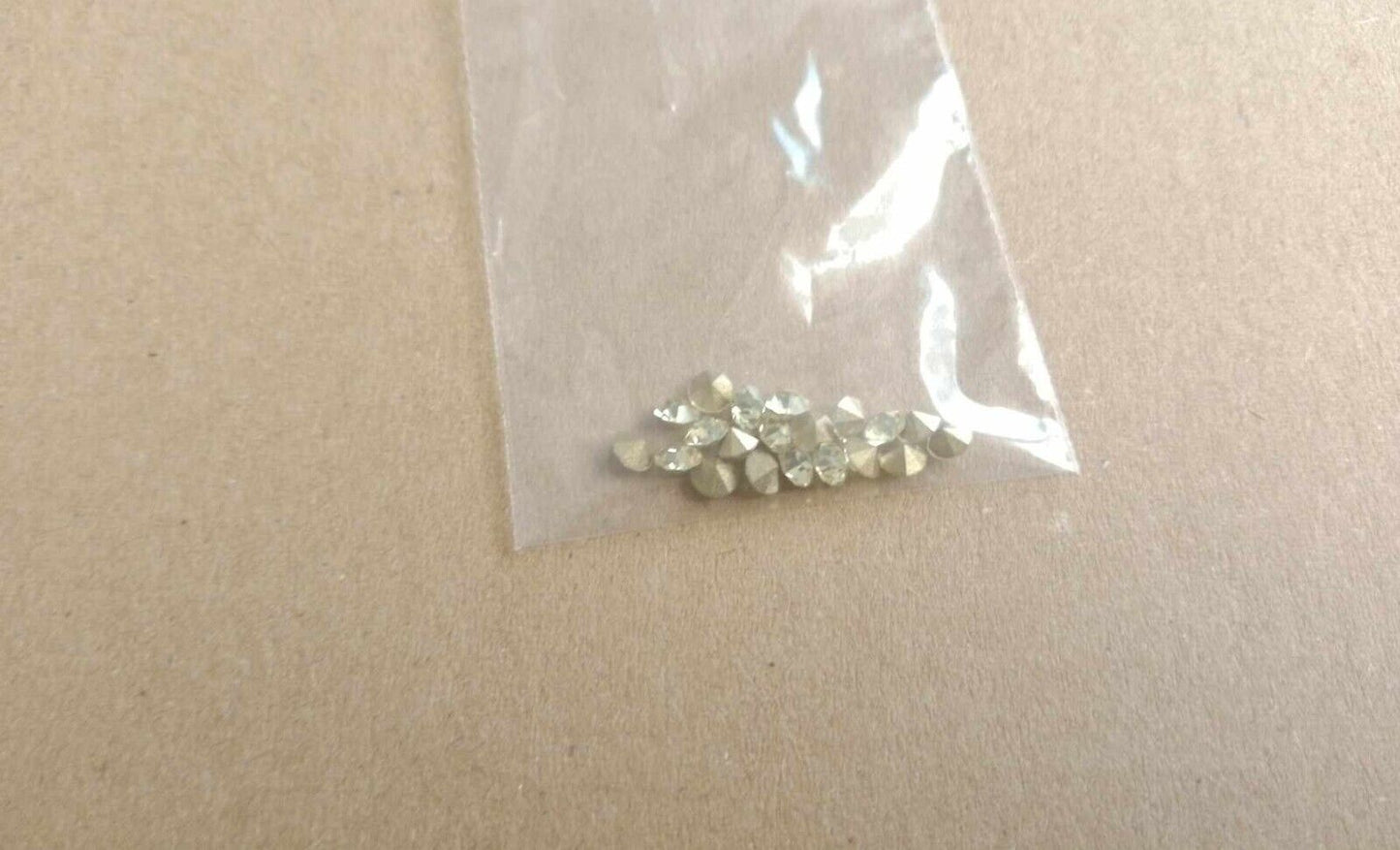 Restorers pack #10. 20 x 3mm yellow headlight jewel corgi dinky spot on